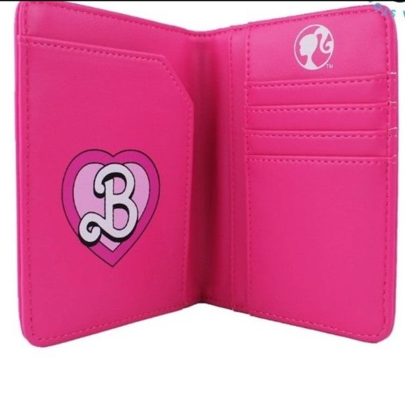 Oh my, my boo…I mean my friend bought me a Barbie purse  cakeworthy barbie pink passport holder